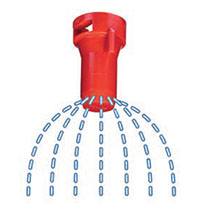 StreamJet TeeJet SJ7 spray nozzle pattern illustration